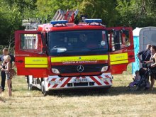 Theale Fire station.